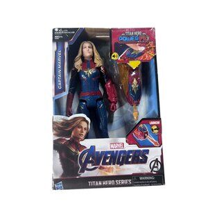 Marvel Avengers Captain Marvel Titan Hero Power FX 11" Action Figure NEW